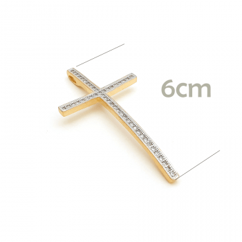 CRUCIFIXO CRAVEJADO  6CM